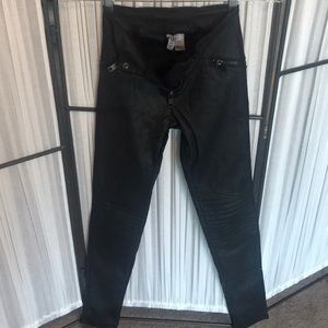 “Divided” Pleather pants